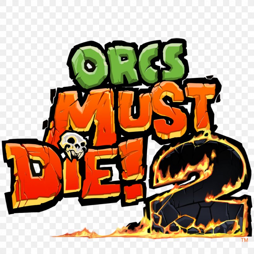 Orcs Must Die! 2 Video Game Tower Defense Robot Entertainment, PNG, 1024x1024px, Orcs Must Die, Area, Art, Artwork, Brand Download Free