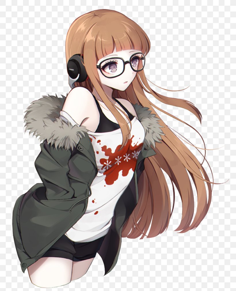 Persona 5 Shin Megami Tensei: Persona 3 Futaba Video Game PlayStation 4, PNG, 791x1010px, Watercolor, Cartoon, Flower, Frame, Heart Download Free