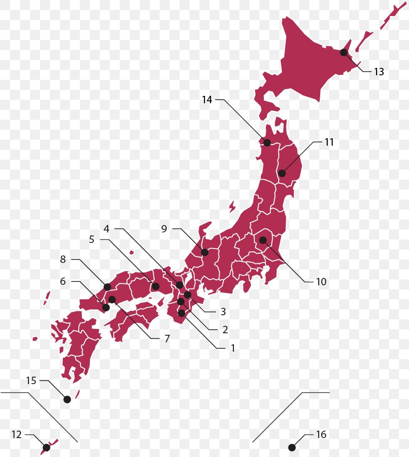 Prefectures Of Japan Vector Map, PNG, 817x916px, Japan, Area, Can Stock Photo, Diagram, Map Download Free