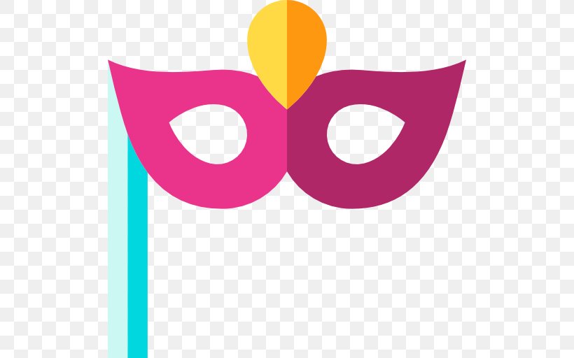 Mask Icon, PNG, 512x512px, Scalable Vector Graphics, Area, Magenta, Mask, Pink Download Free