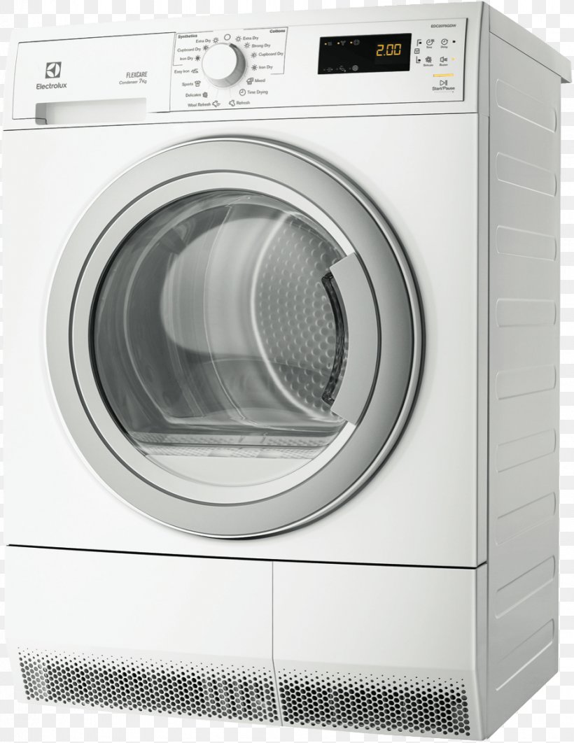 Clothes Dryer Condenser Electrolux Home Appliance Washing Machines, PNG, 925x1199px, Clothes Dryer, Beko, Combo Washer Dryer, Condenser, Electrolux Download Free