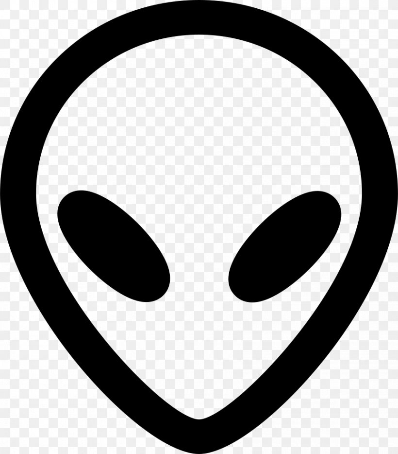 Clip Art Download Image, PNG, 860x980px, Extraterrestrial Life, Area, Black, Black And White, Emoticon Download Free