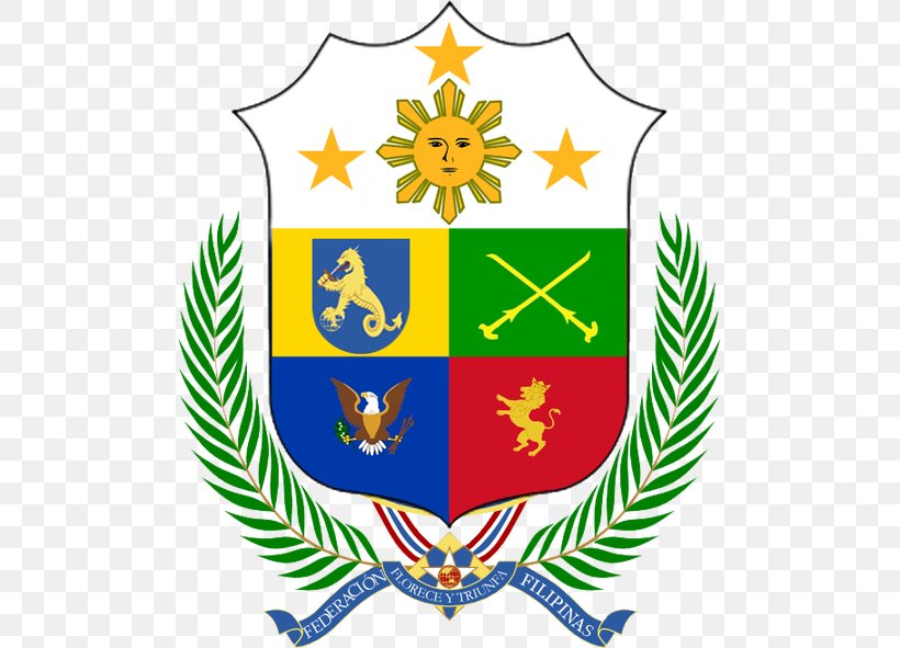 Coat Of Arms Of The Philippines Seal Of Manila Flag Of The Philippines, PNG, 495x591px, Coat Of Arms Of The Philippines, Area, Artwork, Coat Of Arms, Coat Of Arms Of Spain Download Free