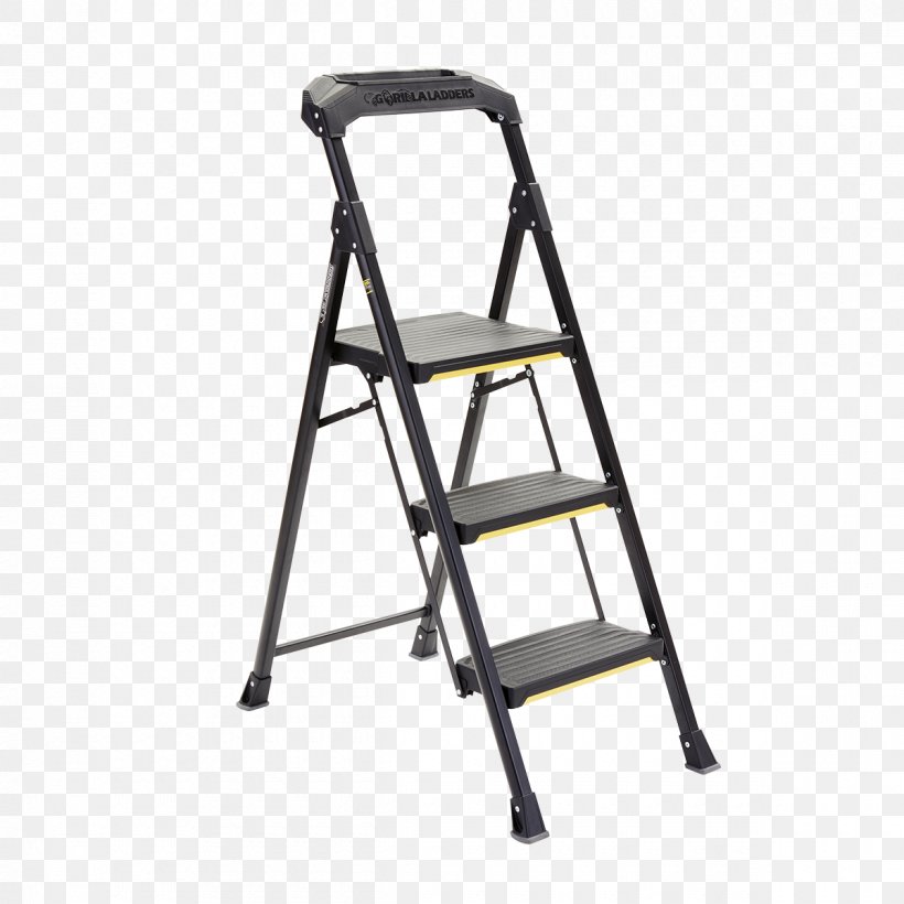 Ladder Gorilla Stool Keukentrap Aluminium, PNG, 1200x1200px, Ladder, Aluminium, Furniture, Gorilla, Hardware Download Free