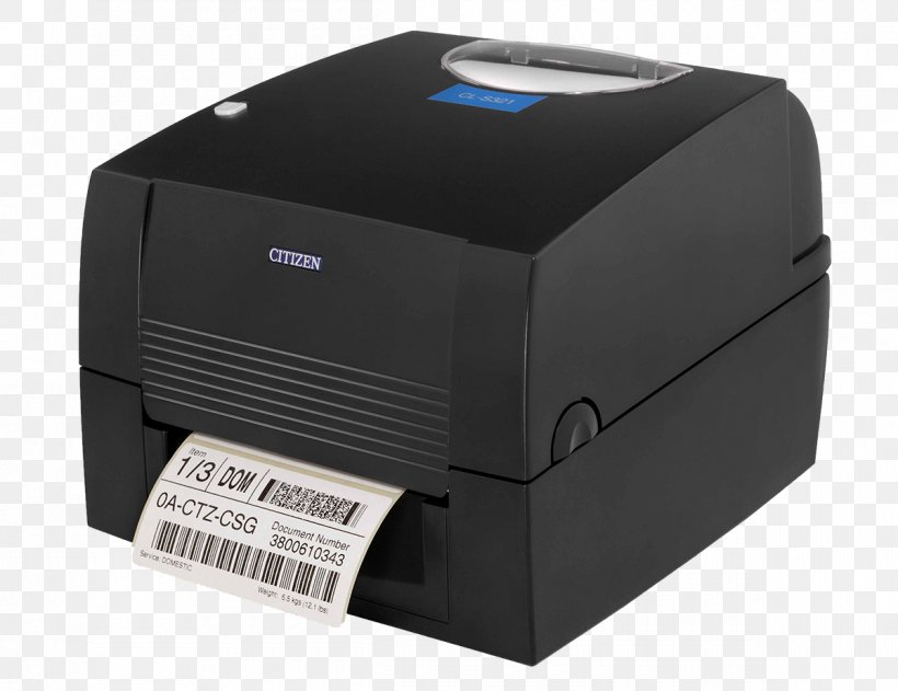 Thermal-transfer Printing Label Printer Barcode Printer, PNG, 1200x924px, Thermaltransfer Printing, Barcode, Barcode Printer, Dymo Bvba, Electronic Device Download Free