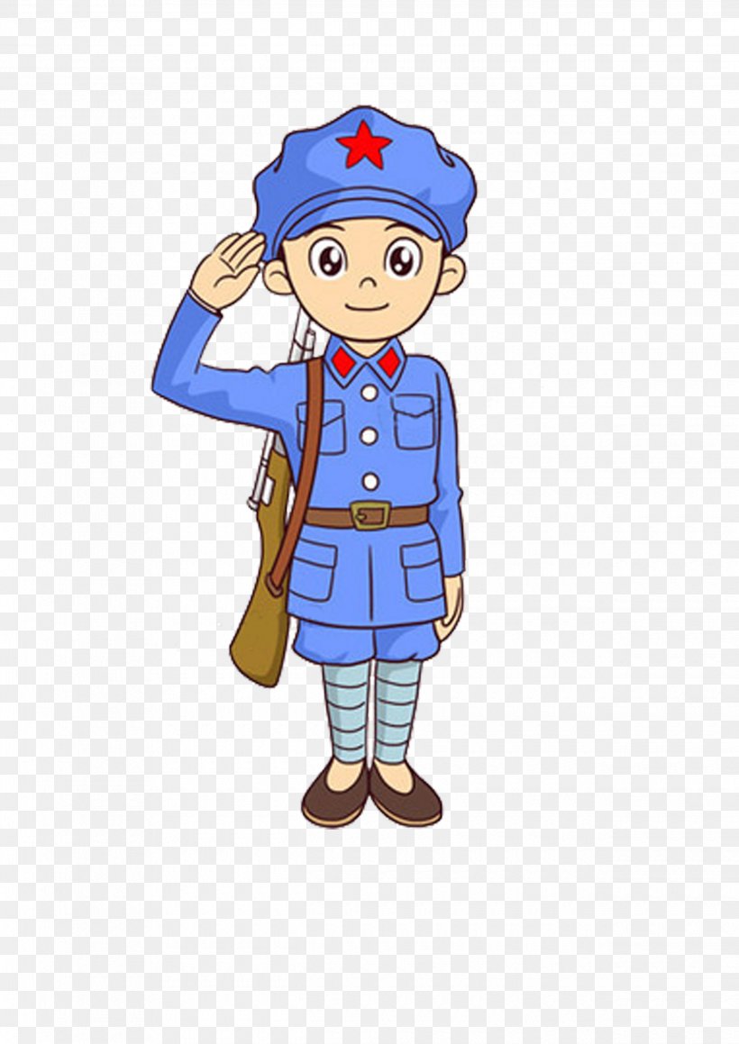 Cartoon Military Personnel, PNG, 2480x3508px, Cartoon, Art, Boy, Child, Clothing Download Free