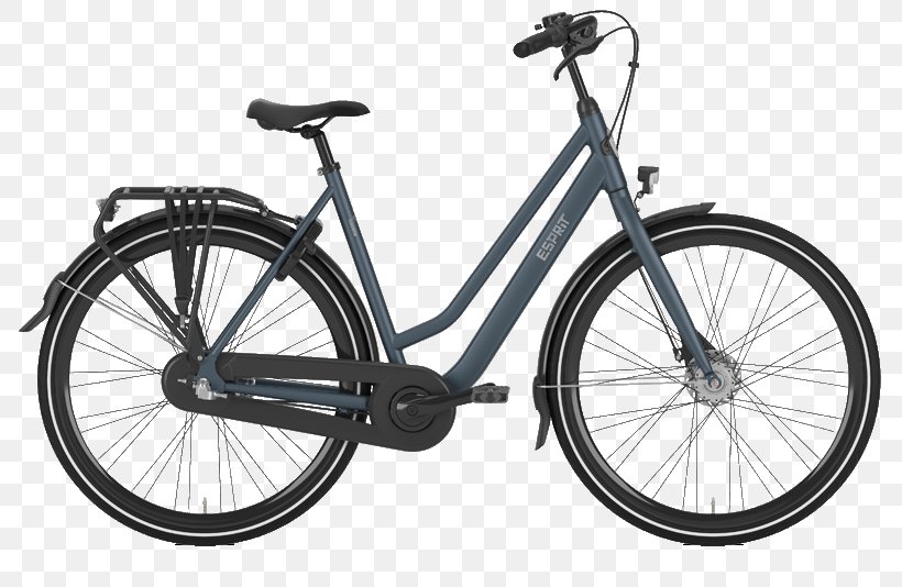 City Bicycle Gazelle Esprit C3 (2018) Gazelle Esprit C3 Damesfiets (2018), PNG, 820x534px, Bicycle, Automotive Tire, Bicycle Accessory, Bicycle Frame, Bicycle Part Download Free