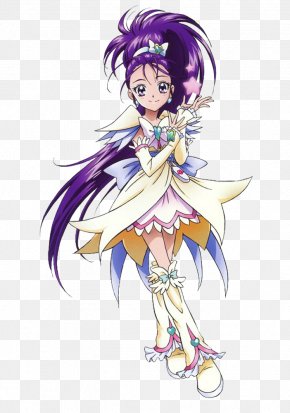 Silver Glitter - Mai Misho Rin Natsuki Nozomi Yumehara Pretty Cure Hikari Kujo PNG
