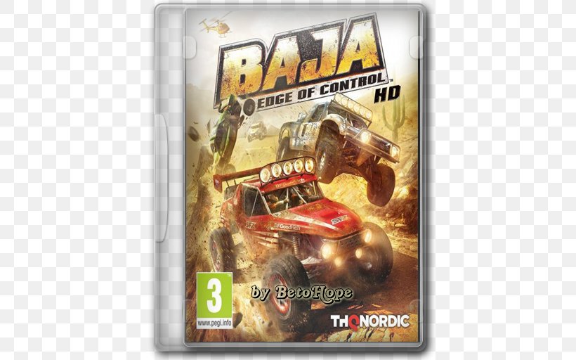 Baja: Edge Of Control Xbox 360 Xbox One Video Game PlayStation 4, PNG, 512x512px, Xbox 360, Colin Mcrae Dirt, Downloadable Content, Game, Pc Game Download Free