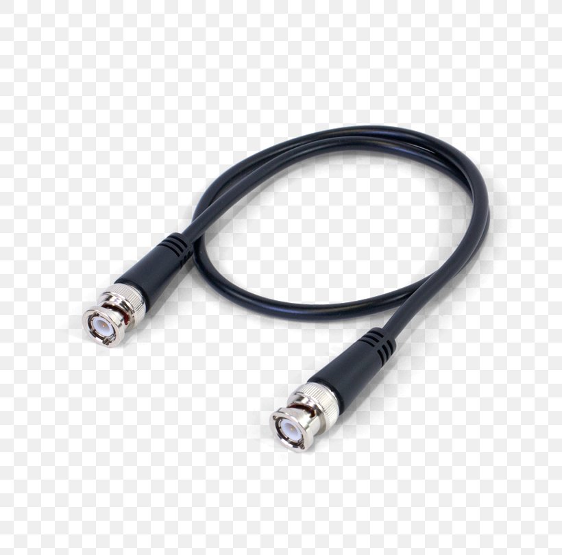 Coaxial Cable Network Cables Electrical Cable Electrical Connector BNC Connector, PNG, 810x810px, Coaxial Cable, Bnc Connector, Cable, Coaxial, Electrical Cable Download Free