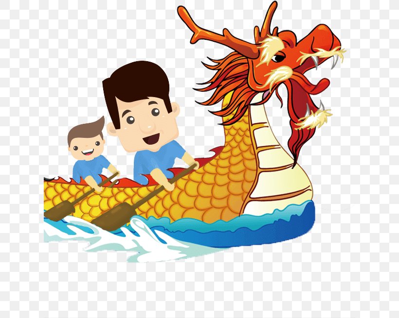 Dragon Boat Festival Bateau-dragon Zongzi Clip Art, PNG, 640x655px, Dragon Boat Festival, Animaatio, Art, Bateaudragon, Cartoon Download Free