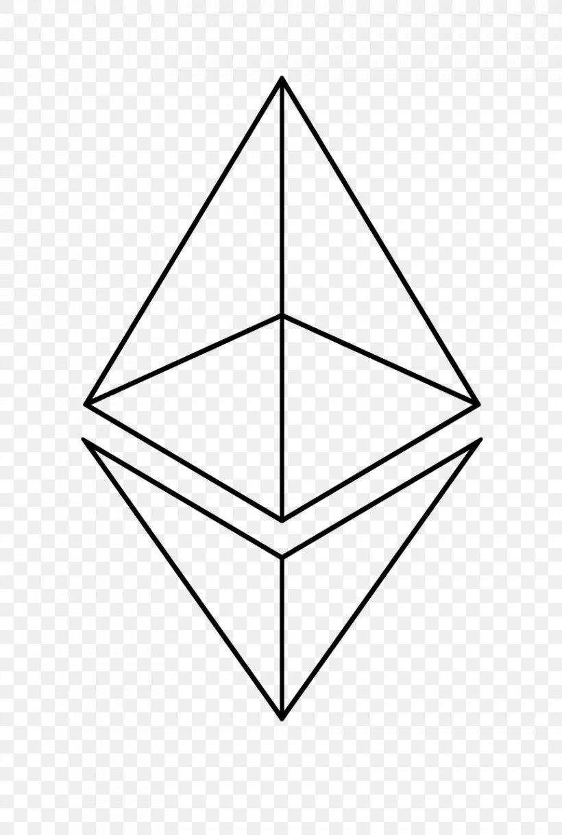 Ethereum Classic Bitcoin Blockchain Cryptocurrency, PNG, 861x1280px, Ethereum, Airdrop, Area, Bitcoin, Black And White Download Free