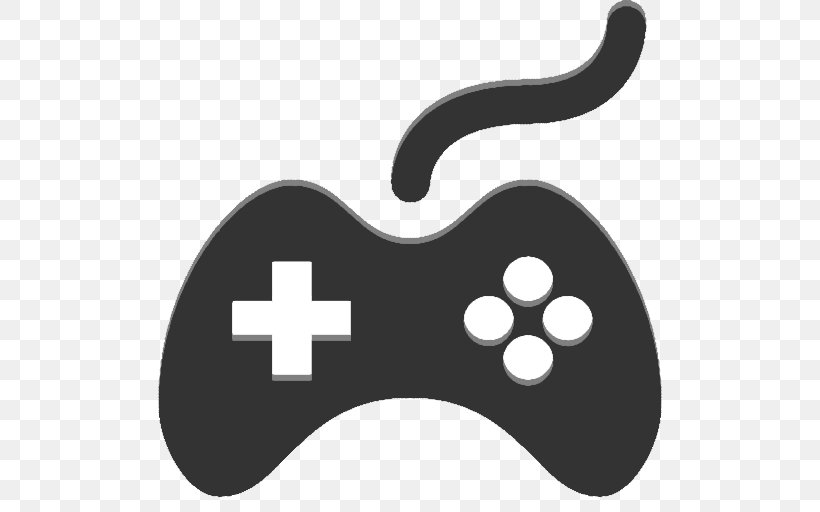 Joystick Game Controllers, PNG, 512x512px, Joystick, Black, Black And White, Computer Hardware, Csssprites Download Free