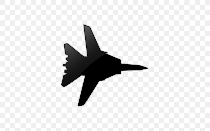 Airplane Lockheed Martin F-22 Raptor General Dynamics F-16 Fighting Falcon McDonnell Douglas F-15 Eagle ICON A5, PNG, 512x512px, Airplane, Air Travel, Aircraft, Aviation, Black And White Download Free
