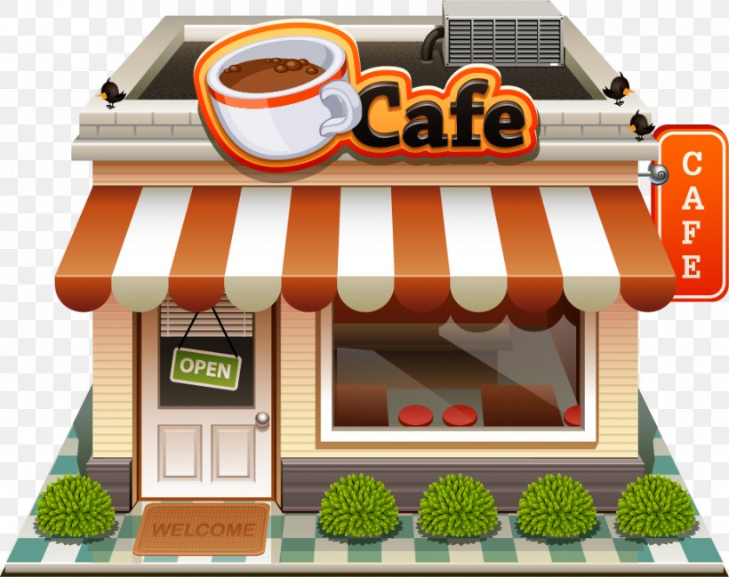 Coffee Tea Cafe Bakery, PNG, 930x737px, Coffee, Bakery, Building, Cafe, Drink Download Free