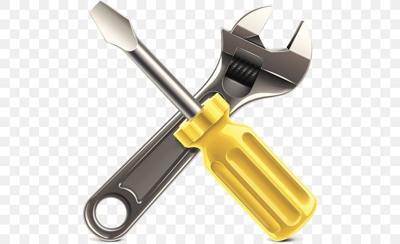 Screwdriver Clip Art, PNG, 500x500px, Screwdriver, Adjustable Spanner, Hardware, Screw, Service Download Free