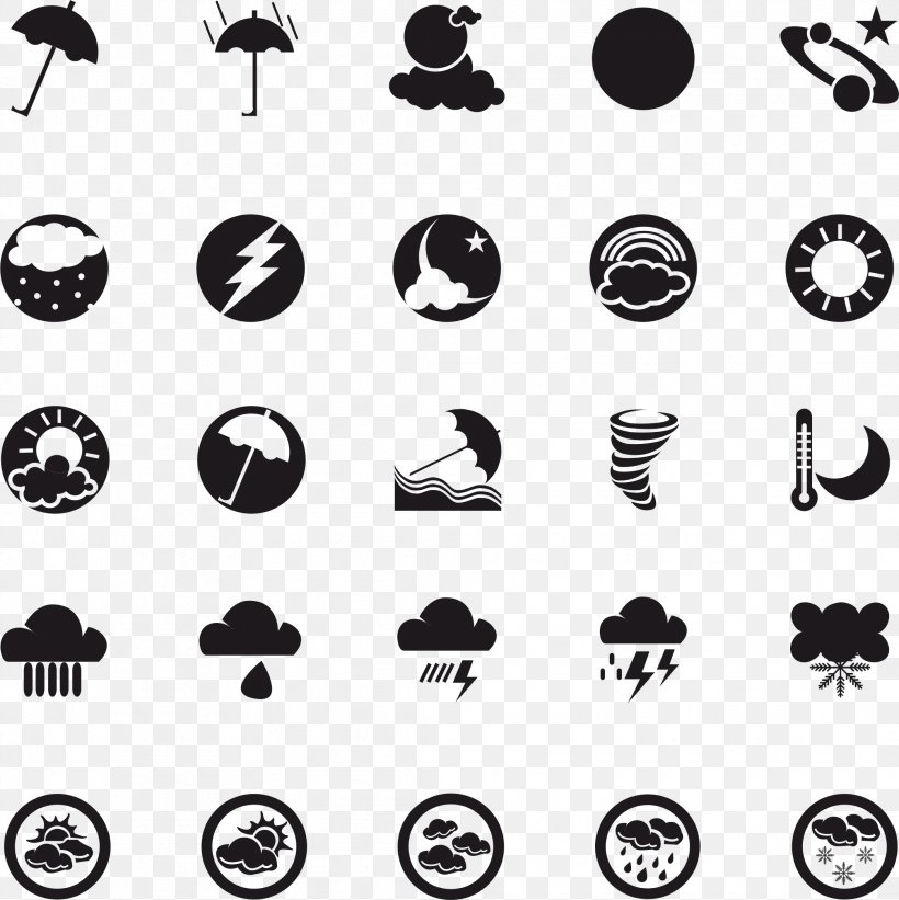 Download Weather Icon, PNG, 2087x2090px, Weather, Black And White, Button, Icon Design, Logo Download Free