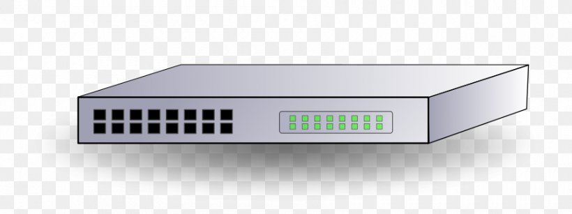 gigabit switch clipart house