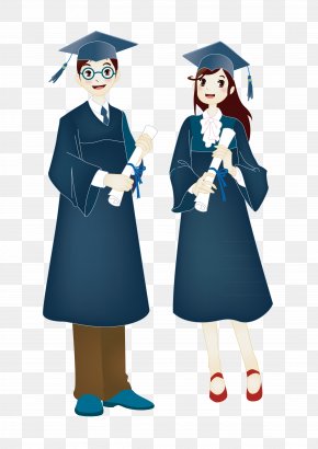 Graduation Ceremony Cartoon Doctorate, PNG, 1795x1576px, Graduation ...