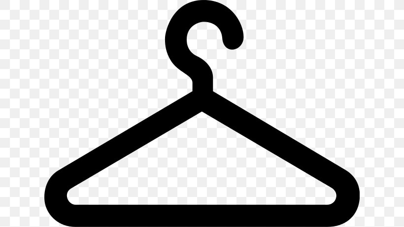 Coat Clip Art, PNG, 640x461px, Coat, Area, Black And White, Clothes Hanger, Symbol Download Free