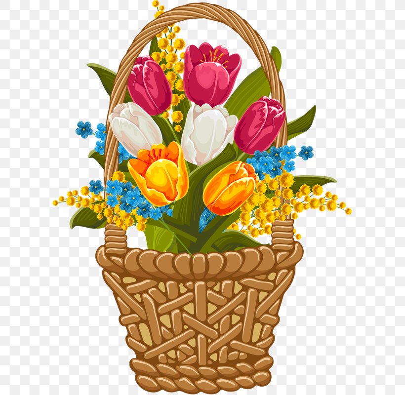 Easter Bunny Picture Frame Clip Art, PNG, 607x800px, Easter Bunny, Basket, Cut Flowers, Easter, Easter Basket Download Free
