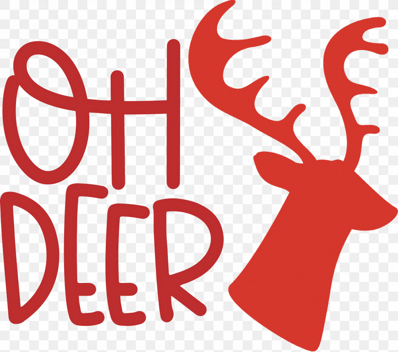 OH Deer Rudolph Christmas, PNG, 3000x2650px, Oh Deer, Biology, Christmas, Geometry, Line Download Free