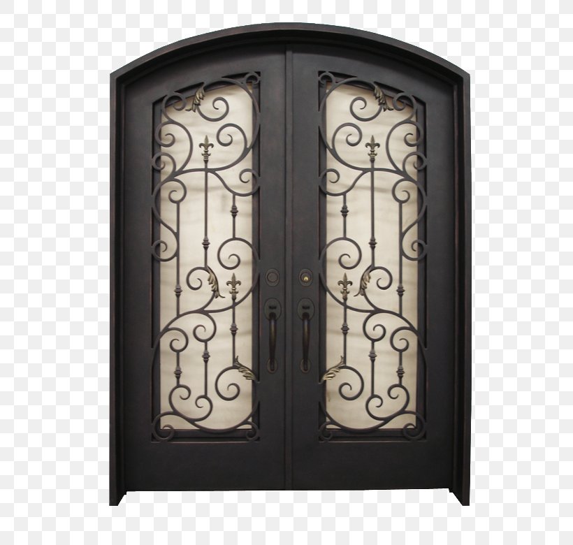 Window Wrought Iron Door Gate, PNG, 586x780px, Window, Blacksmith, Cast Iron, Door, Framing Download Free