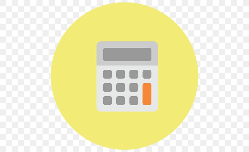 Calculator Font, PNG, 500x500px, Calculator, Office Equipment, Yellow Download Free