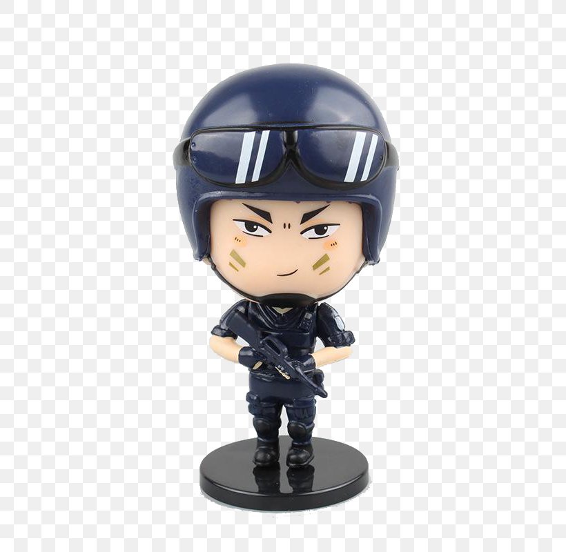 Q-version Police Officer Cartoon SWAT, PNG, 800x800px, Qversion, Action Figure, Baseball Equipment, Cartoon, Chinese Public Security Bureau Download Free
