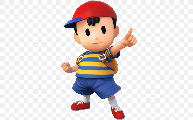 Super Smash Bros. For Nintendo 3DS And Wii U EarthBound Super Smash Bros. Brawl Super Smash Bros. Melee, PNG, 512x512px, Earthbound, Ball, Boy, Child, Doll Download Free