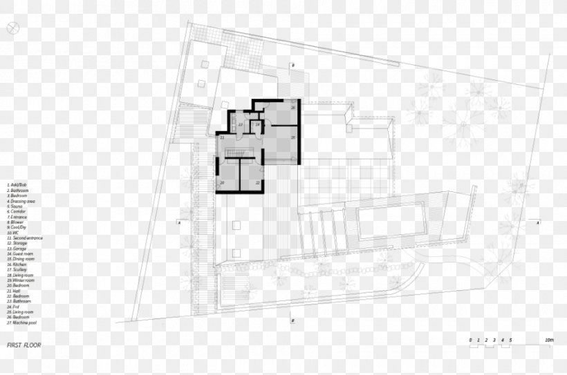 Architecture House Floor Plan, PNG, 940x623px, Architecture, Area, Black And White, Brand, Diagram Download Free