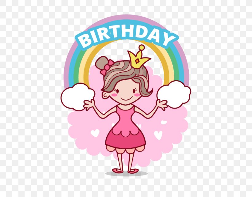Clip Art Illustration Happy Birthday Vector Graphics, PNG, 640x640px, Birthday, Area, Cartoon, Fictional Character, Happiness Download Free