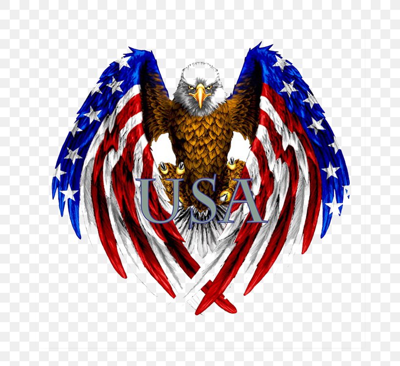 Flag Of The United States Decal Car, PNG, 750x750px, United States, Beak, Bird, Bird Of Prey, Bumper Sticker Download Free