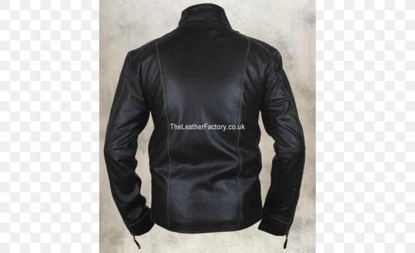 Leather Jacket Textile Sleeve, PNG, 500x500px, Leather Jacket, Jacket, Leather, Material, Neck Download Free