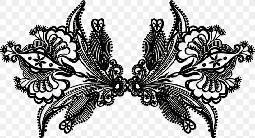 Lace Information Digital Image Clip Art, PNG, 1200x654px, Lace, Arthropod, Black And White, Butterfly, Digital Image Download Free