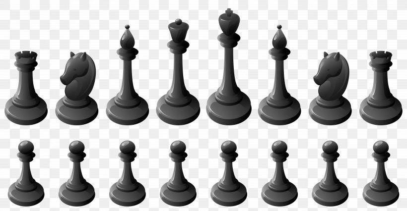 Chess Piece Chessboard White And Black In Chess Clip Art, PNG, 7160x3723px, Chess, Black And White, Board Game, Chess Piece, Chessboard Download Free
