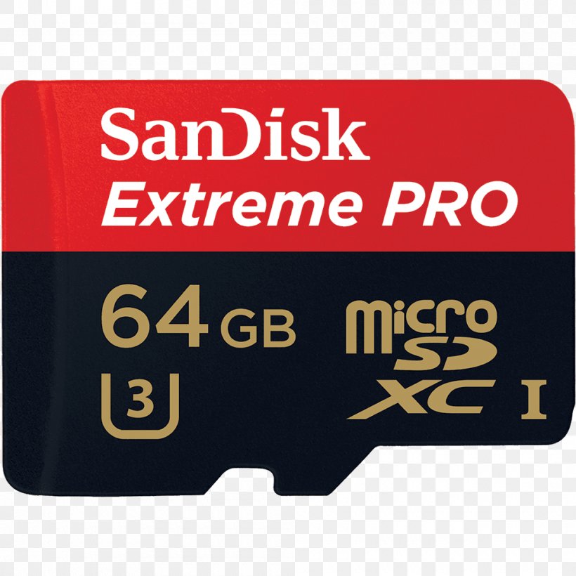 MicroSD Secure Digital Flash Memory Cards SDXC SanDisk, PNG, 1000x1000px, 4k Resolution, Microsd, Adapter, Area, Brand Download Free
