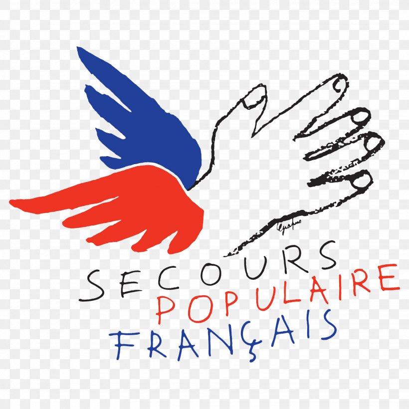 Secours Populaire Français Vide-greniers Du Secours Populaire De Pornichet, PNG, 1535x1535px, Helloasso Sas, Area, Artwork, Beak, Bird Download Free