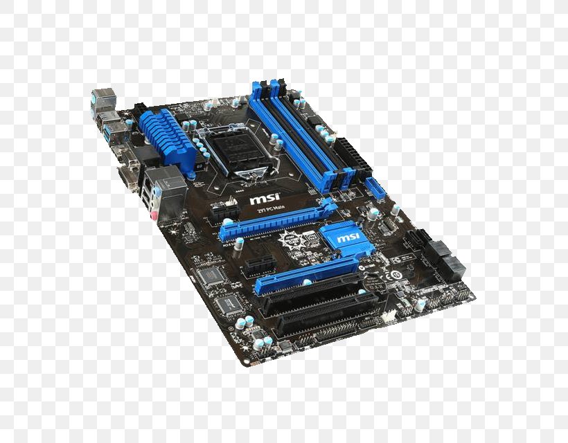 Intel LGA 1150 Motherboard MSI Z97 PC Mate, PNG, 640x640px, Intel, Atx, Computer Component, Computer Hardware, Cpu Download Free