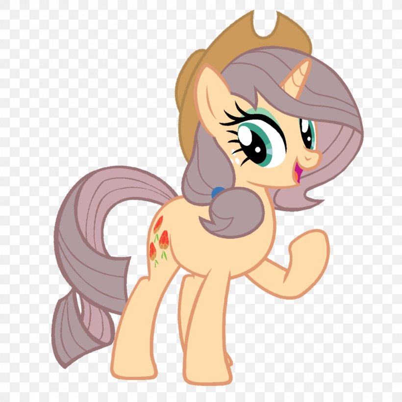Pony Rainbow Dash Applejack Pinkie Pie Horse, PNG, 1024x1024px, Watercolor, Cartoon, Flower, Frame, Heart Download Free