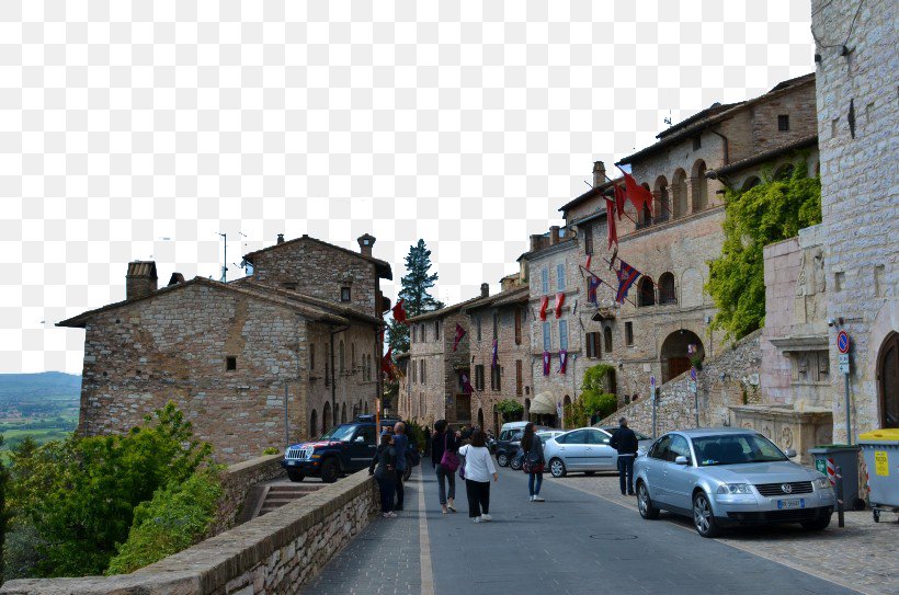 Assisi Perugia Monte Subasio Fukei, PNG, 820x543px, Assisi, Building, Car, City, Facade Download Free