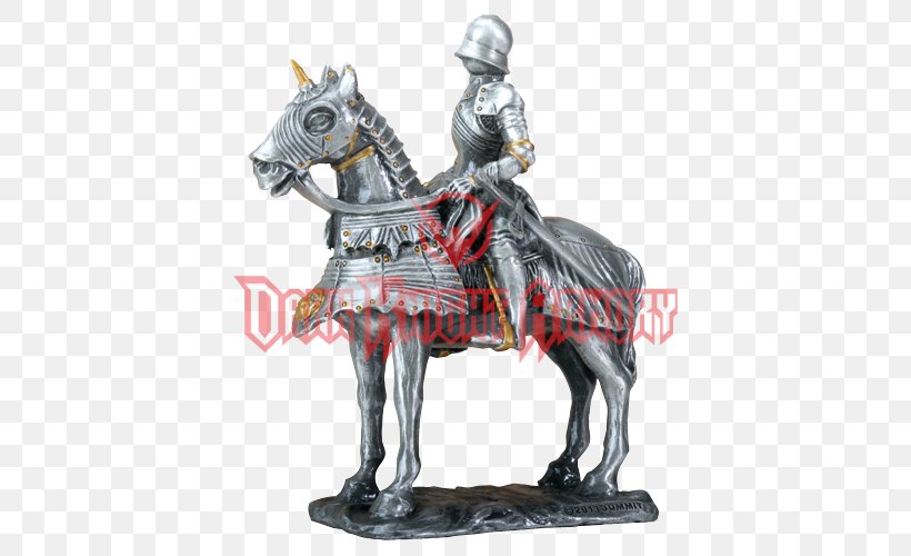 Middle Ages Knight Gothic Art Gothic Plate Armour Figurine, PNG, 500x500px, Middle Ages, Armour, Bronze, Bronze Sculpture, Caparison Download Free