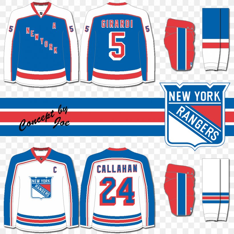 Sports Fan Jersey New York Rangers Logo, PNG, 1200x1200px, Sports Fan Jersey, Area, Blue, Brand, Clothing Download Free