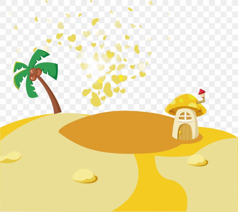 Beach Wallpaper, PNG, 2270x2027px, Beach, Area, Art, Cartoon, Fictional Character Download Free