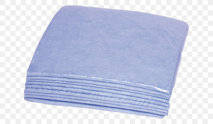 Blue Towel Nonwoven Fabric, PNG, 640x480px, Blue, Chamois Leather, Chiffon, Cotton, Cotton Duck Download Free
