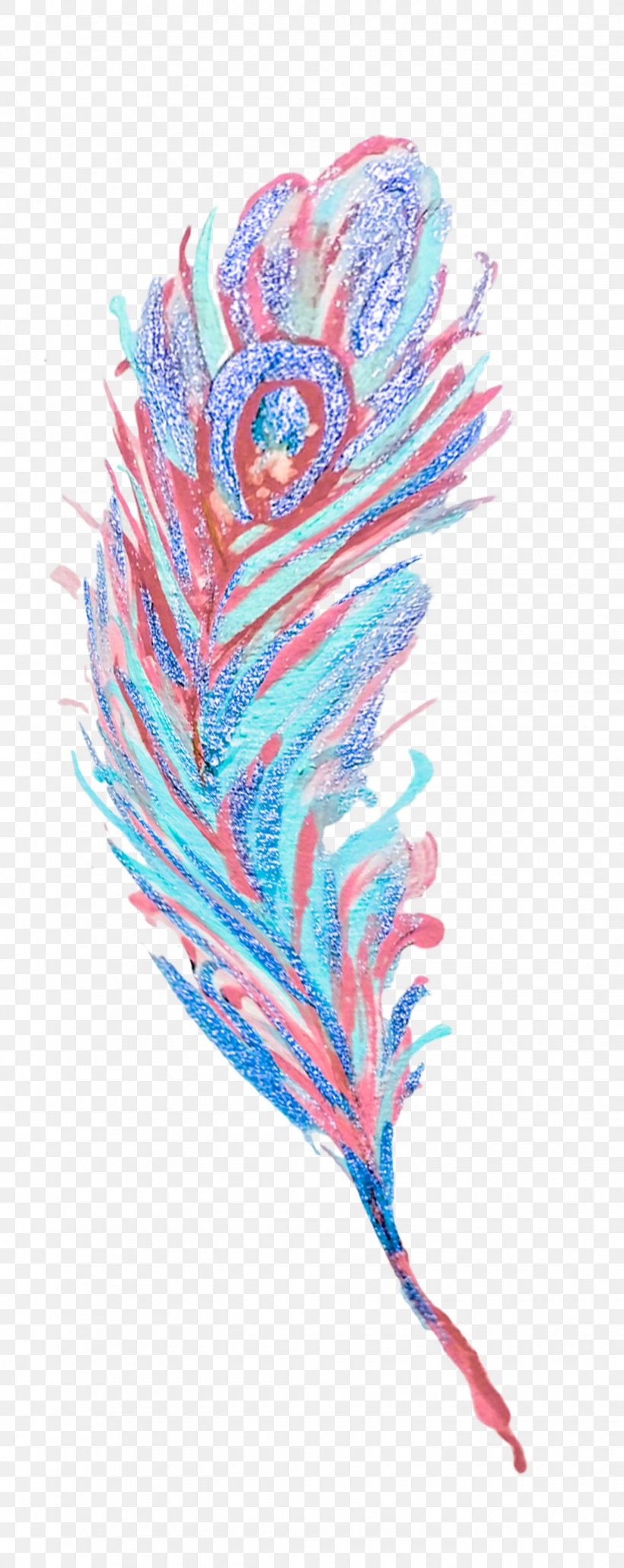 Feather Graphic Design Watercolor Painting, PNG, 1440x3618px, Feather, Art, Color, Designer, Dreamcatcher Download Free