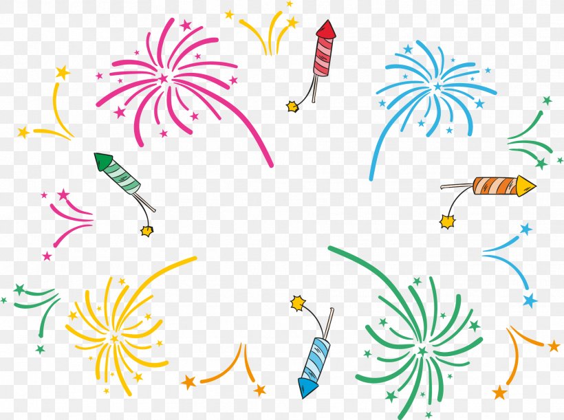 Fireworks New Years Day, PNG, 1872x1395px, Fireworks, Area, Chinese New Year, Flora, Floral Design Download Free