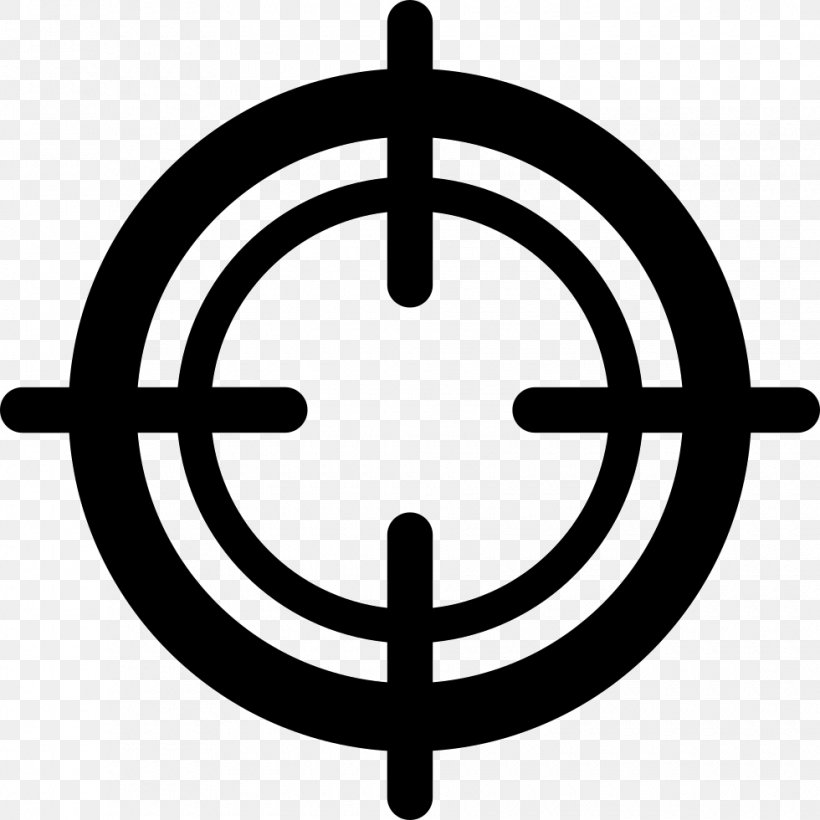 Clip Art, PNG, 980x980px, Royaltyfree, Black And White, Logo, Shooting Target, Stock Photography Download Free