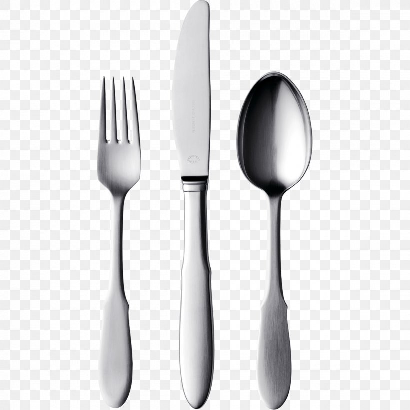 Knife Fork Spoon Clip Art, PNG, 1200x1200px, Knife, Black And White, Cutlery, Fork, Kitchen Utensil Download Free