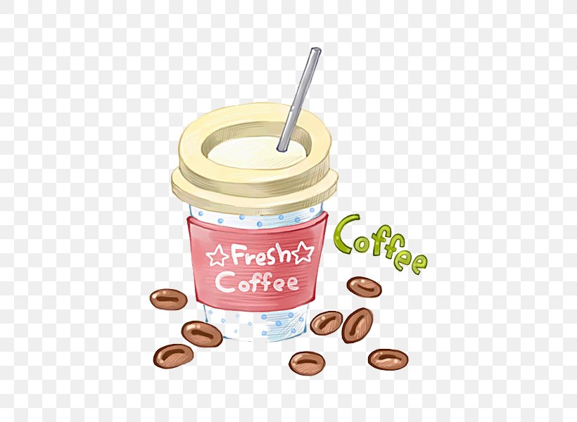 Coffee Bean Cafe Coffea, PNG, 600x600px, Coffee, Cafe, Caryopsis, Coffea, Coffee Bean Download Free